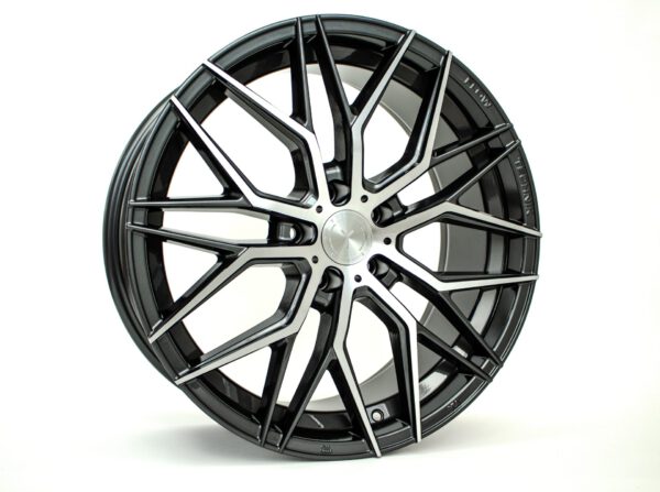 YANAR WHEELS IST-34 19X8.5 5X112 ET42 ANTRACHITE POLISHED (FLOW FORGED)