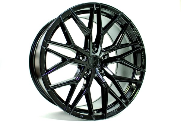 YANAR WHEELS IST-34 19X8.5 5X112 ET42 GLOSS BLACK (FLOW FORGED)